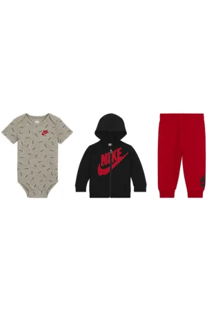 Nike Conjunto de tres piezas con pantalón Just Do It - Bebé