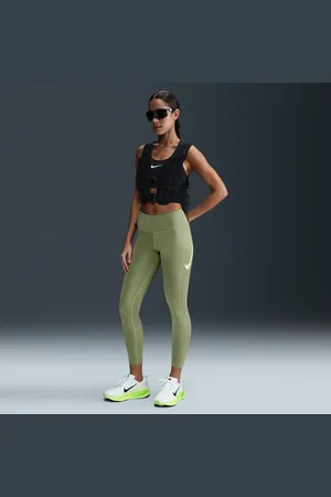 Nike Fast Leggings de 7/8 de talle medio - Mujer