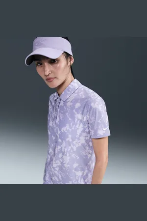 Nike Victory Polo de golf de manga corta Dri-FIT con estampado - Mujer