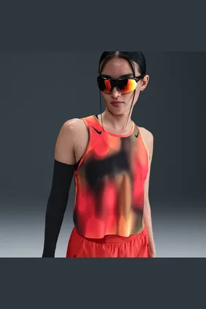 Nike AeroSwift Camiseta de tirantes de running corta con estampado Dri-FIT ADV - Mujer