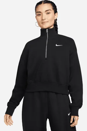 Nike Sportswear Phoenix Fleece Sudadera corta con cremallera de 1/4 - Mujer