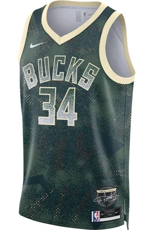 Nike Giannis Antetokounmpo Milwaukee Bucks 2025/26 Select Series Camiseta Swingman Dri-FIT de la NBA - Hombre
