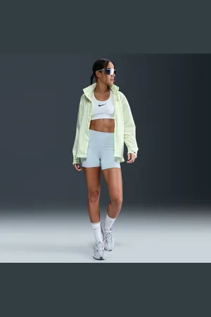 Nike Swift Pantalón corto de running de 10 cm ceñido, con talle alto y bolsillos - Mujer