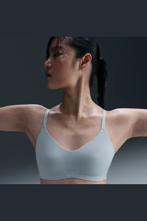 Nike Alate Minimalist Sujetador deportivo convertible de sujeción ligera con almohadilla - Mujer
