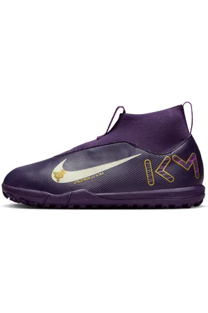 Nike Jr. Mercurial Superfly 10 Academy "Kylian Mbappé" Zapatillas de fútbol de perfil alto TF - Niño/a