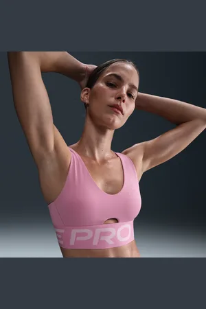 Nike Pro Indy Plunge Sujetador deportivo de sujeción media con almohadilla - Mujer