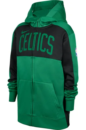Nike Boston Celtics Showtime Sudadera con capucha y cremallera completa Dri-FIT de la NBA - Niño/a