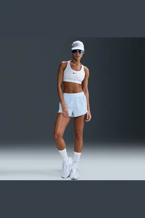 Nike Swift Pantalón corto de running con talle medio y diseño 2 en 1 Dri-FIT - Mujer