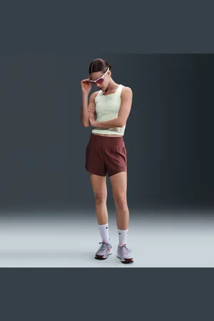 Nike Trail Pantalón corto de running con malla interior Dri-FIT - Mujer