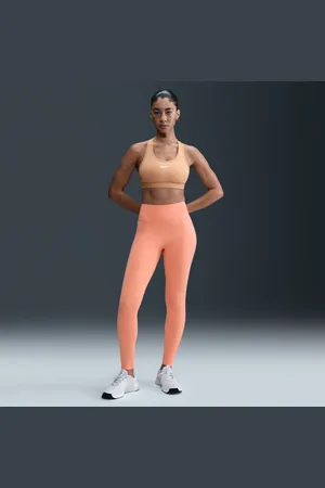 Nike Universa Leggings de longitud completa, talle alto y sujeción media con bolsillos - Mujer