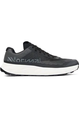 NNormal Kjerag 01 Shoe Black/Grey - Unisex Zapatillas de trail running - , talla 44 2/3, Textil