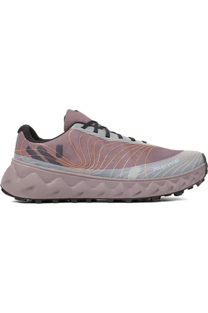 NNormal Tomir 01 WP Shoe Purple/Orange - Unisex Zapatillas de trail running - , talla 42 2/3, Textil