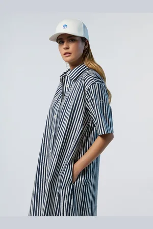 North Sails Vestido camisero estampado