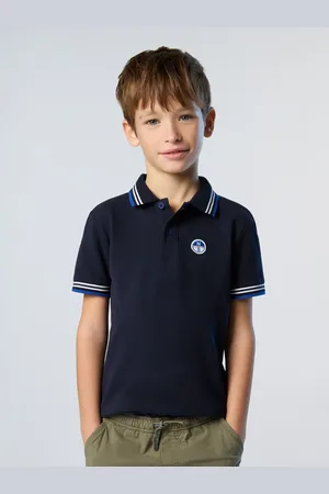 North Sails Polo con ribetes de rayas