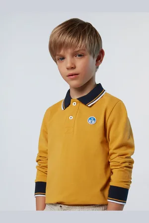 North Sails Polo con letras en el cuello