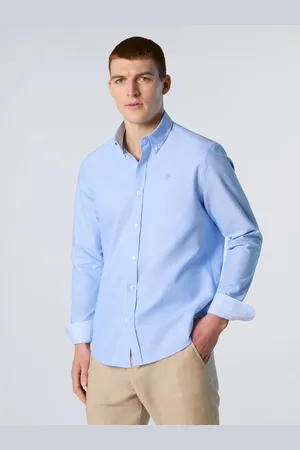 North Sails Camisa Oxford con logotipo bordado