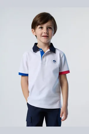 North Sails Polo con ribetes de colores