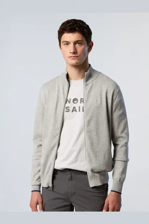 North Sails Jersey con cremallera completa y logotipo bordado