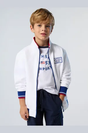 North Sails Sudadera con cremallera completa y etiqueta Newport