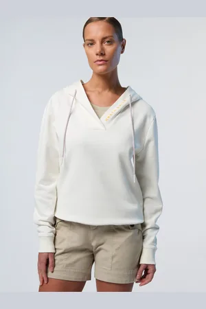 North Sails Sudadera con capucha y cuello de pico con estampado