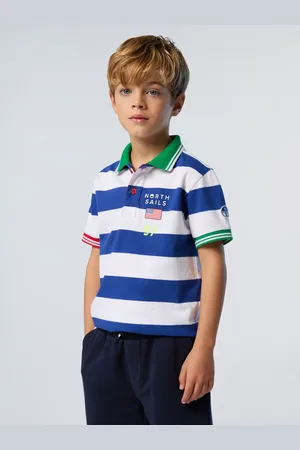 North Sails Polo de punto a rayas