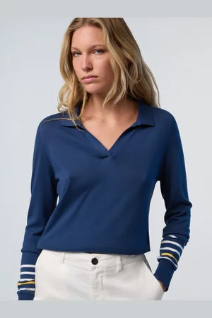 North Sails Jersey de aloe vera con cuello de pico