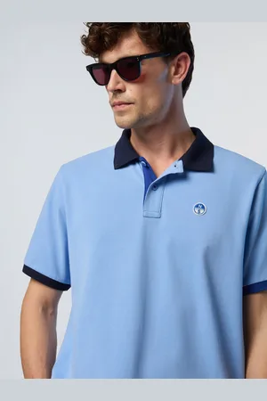 North Sails Polo con ribetes en contraste