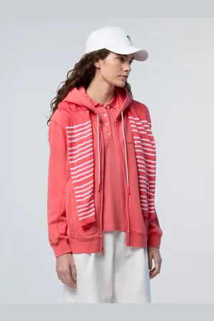 North Sails Sudadera con capucha, cremallera y estampado