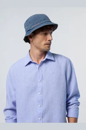 North Sails Camisa de lino con logotipo bordado