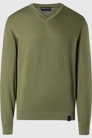North Sails Jersey con cuello de pico y etiqueta con el logotipo