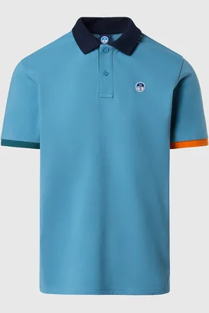 North Sails Polo con ribetes en contraste