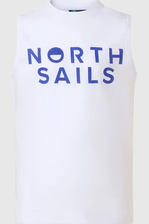 North Sails Camiseta sin mangas con logo estampado