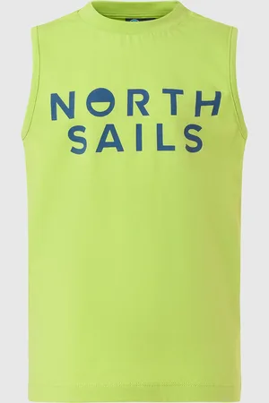 North Sails Camiseta sin mangas con logo estampado