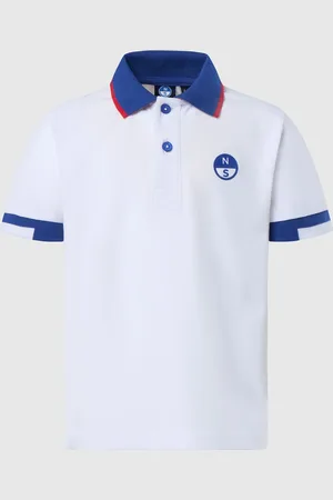North Sails Polo con ribetes en dos tonos