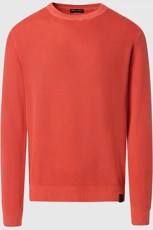 North Sails Jersey con cuello redondo en punto de nido de abeja