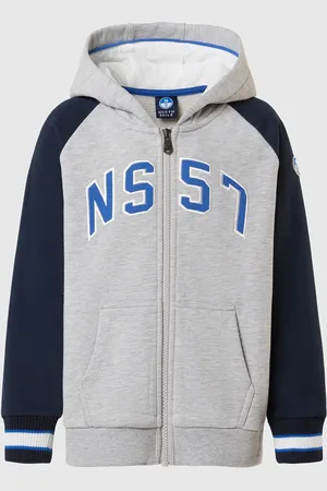 North Sails Hoodie universitaria con cremallera