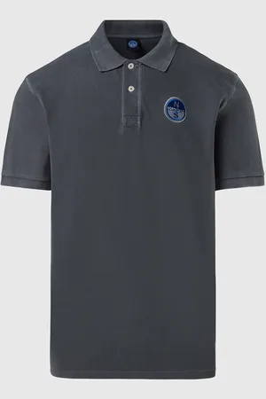 North Sails Polo con acabado teñido con pigmentos