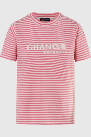 North Sails Camiseta de modal de rayas con eslogan