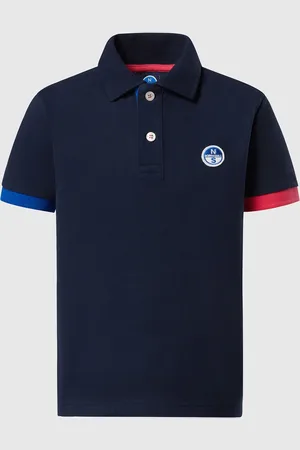 North Sails Polo con ribetes de colores
