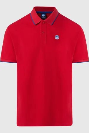 North Sails Polo con logotipo en el cuello