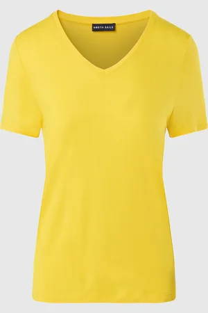 North Sails Camiseta de viscosa con cuello de pico