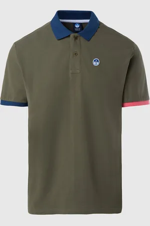 North Sails Polo con letras en el cuello
