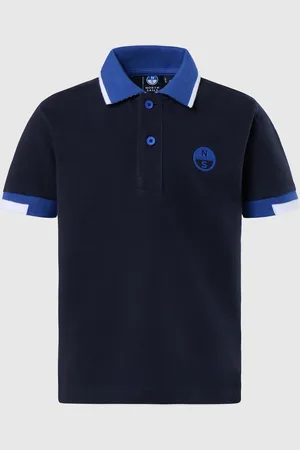 North Sails Polo con ribetes en dos tonos