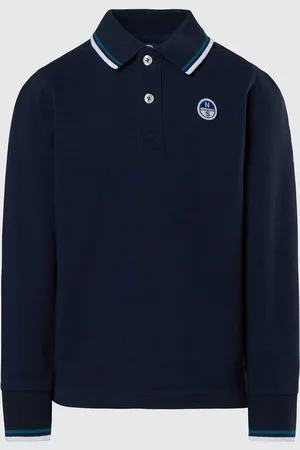North Sails Polo con letras en el cuello