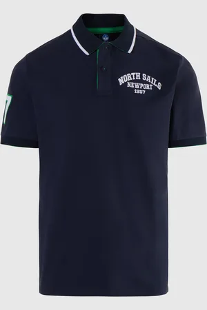 North Sails Polo con parches universitarios