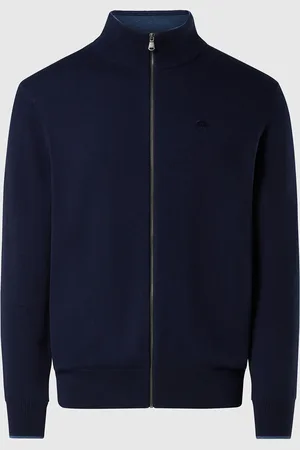 North Sails Jersey con cremallera completa y logotipo bordado