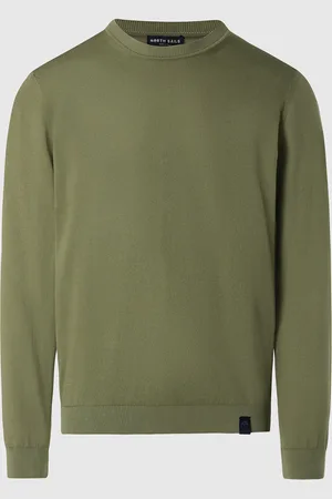 North Sails Jersey de cuello redondo con etiqueta del logotipo
