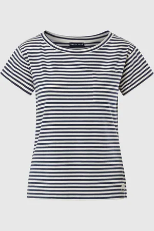 North Sails Camiseta de modal de rayas con bolsillo