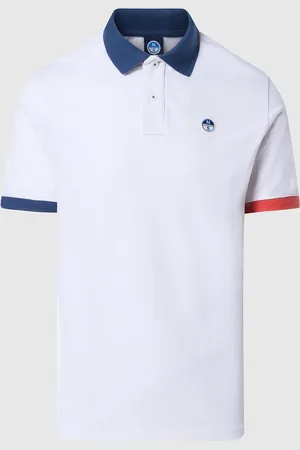 North Sails Polo con ribetes en contraste