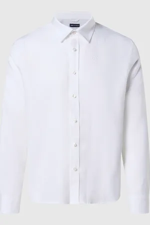 North Sails Camisa de lino con logotipo bordado
